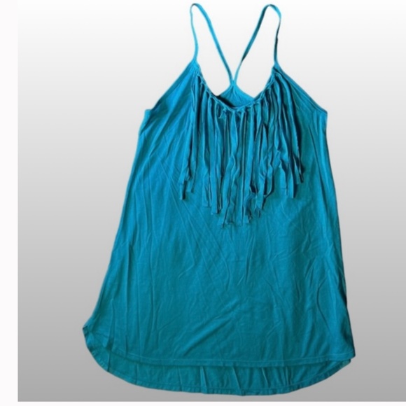 Op. Hot Teal Fringe - Picture 7 of 7